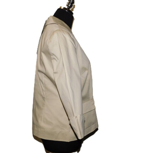 Grace Dane Lewis Workshop Santa Cruz Petite Button Up Top Jacket Size 10P NWT - Picture 4 of 7